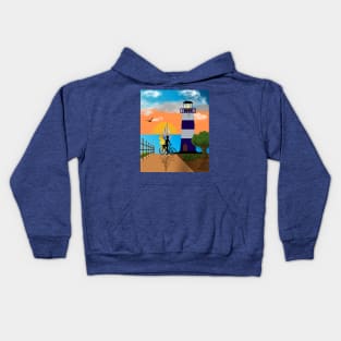 Bodie Island Lighthouse, NC Kids Hoodie